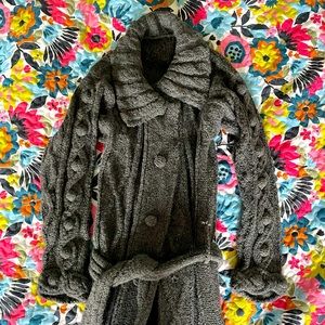 Peruvian Alpaca Floor Length Sweater/Duster/Jacket